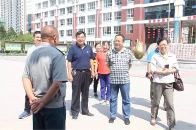 保定市教育局“创城工作”检查组深入校园，助力文明城市创建